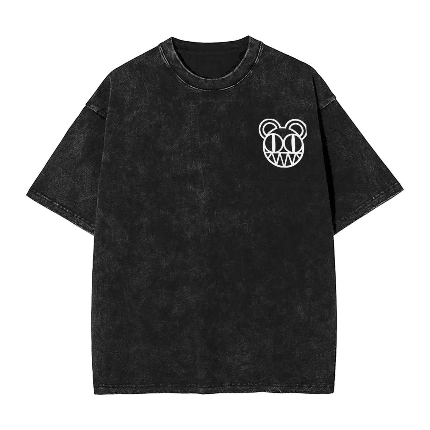 2026 Washed Camisetas New Arrival Clothes Tee Shirt Homme Graphic T-Shirts Unisex Tshirt for Ropa Hombre Radiohead Rock Band
